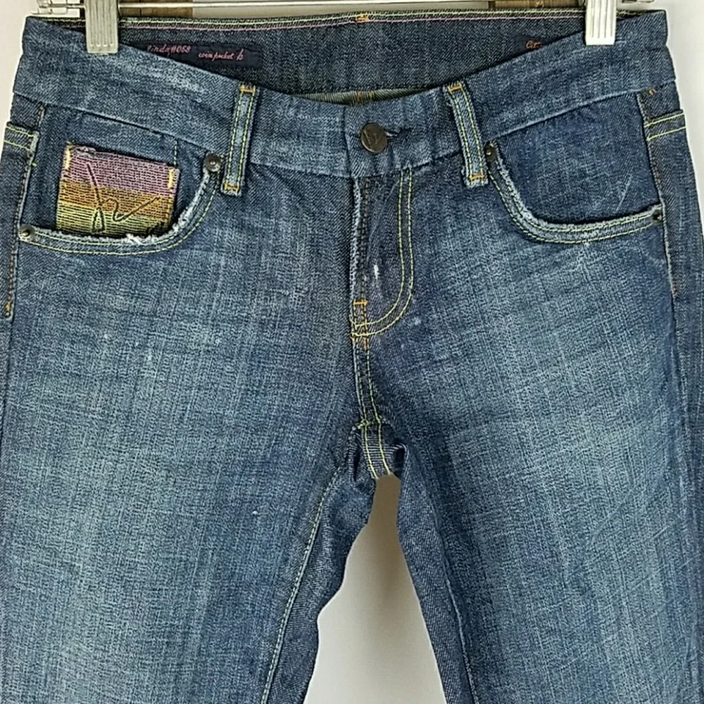 COH women 24 blue linda bootcut jeans stretchy - Picture 2 of 6